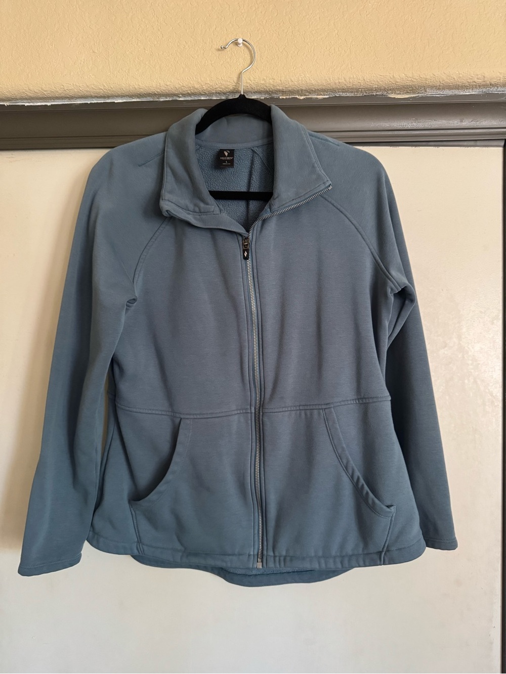 Blue Full-Zip Up Women’s Jacket